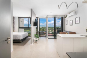 San José Chic Studio with Parking and Air Conditioning